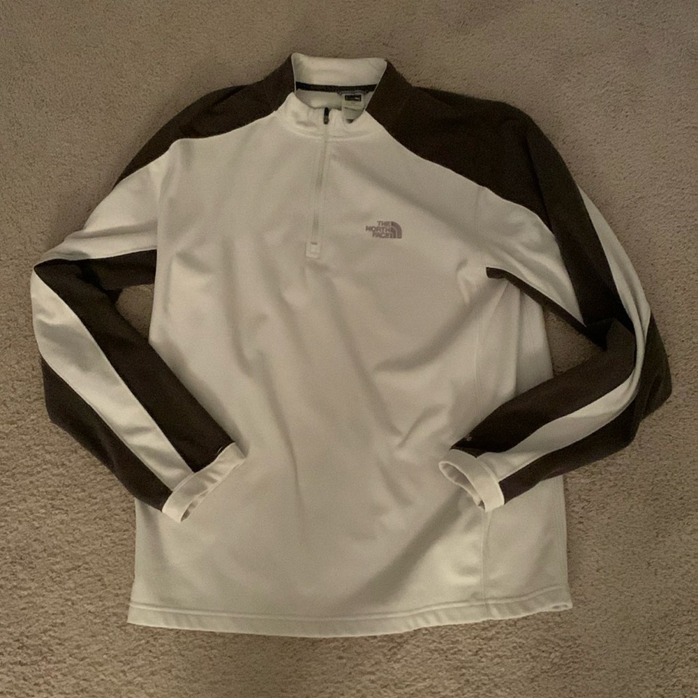 The North Face men’s quarter fleece pullover TKA 100